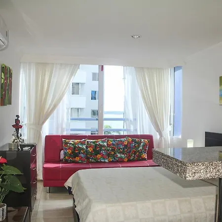 Estudio Moderno Frente Al Mar Apartamento Cartagena